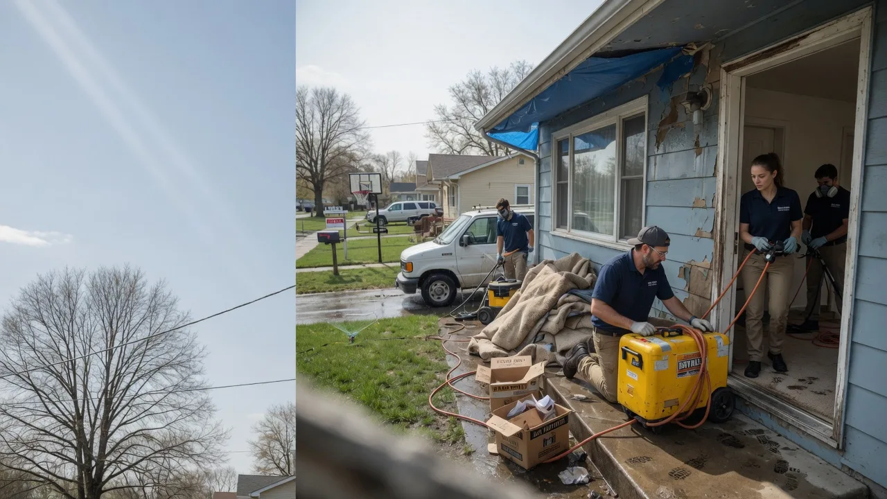 Basement Flood Cleanup in Amity, MO near me